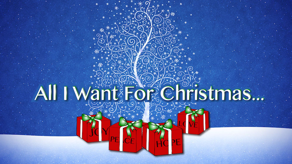 What do you want for Christmas this year? What is your grown-up Christmas list? In this 4-part series, we will be discovering how to celebrate the best gifts of all – the gifts given to us by God through his Son Jesus Christ.