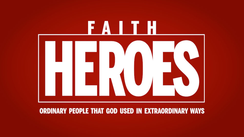 The Bible is filled with great men and women of the faith. As we examine these faith heroes we will see how God used them mightily and how will use us too. All of these heroes point to Jesus who is the champion that initiates and perfects our faith. We too can be faith heroes as we devote our lives to Christ.