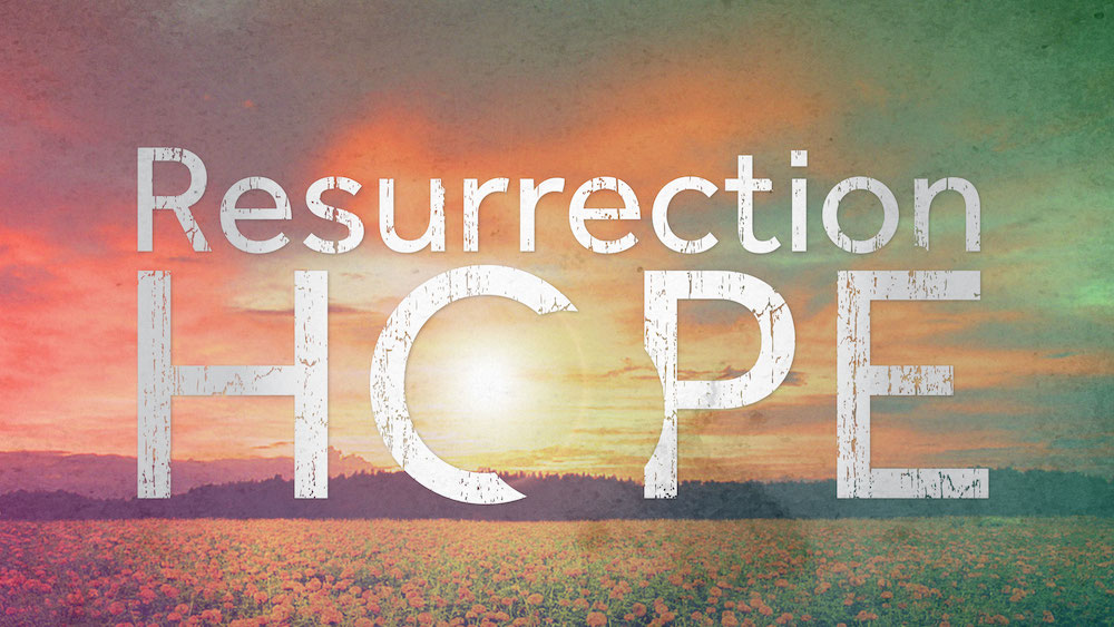 Resurrection hope moves our state of groaning into a consideration of glory. This resurrection hope that is anchored in Jesus helps make sense of our suffering, it explains our longing and empowers our enduring expectation.