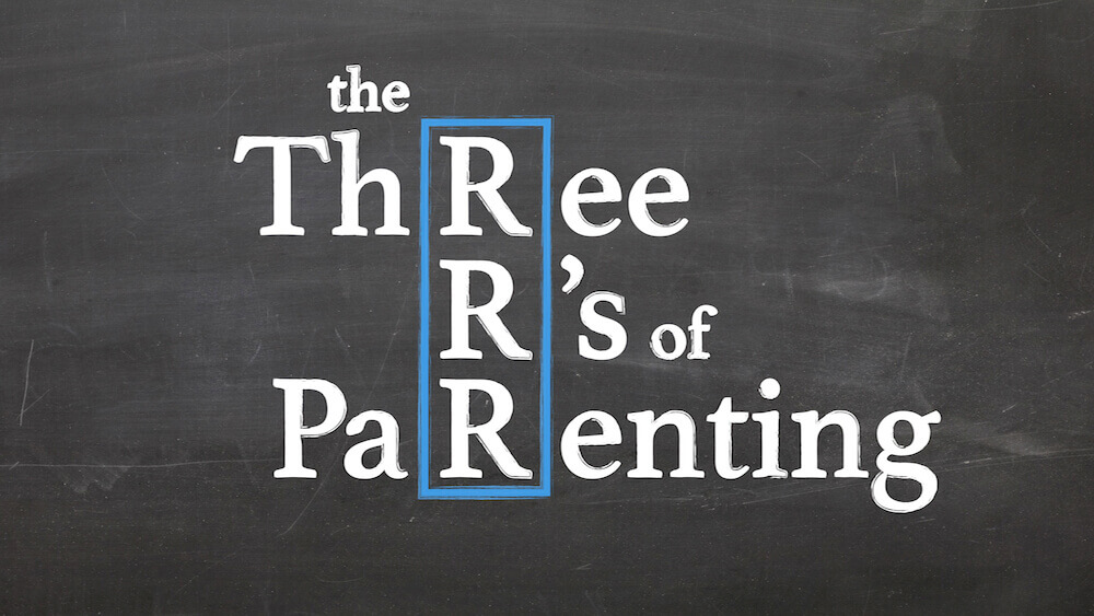 Do you remember the Three Rs of Learning from elementary school - Reading, wRiting, and aRithmetic? The three Rs of Parenting are Receive, Raise, Release. We all feel unqualified at times to raise our children, but God's Word has a lot to say about children and parenting and it is a source of help for us.