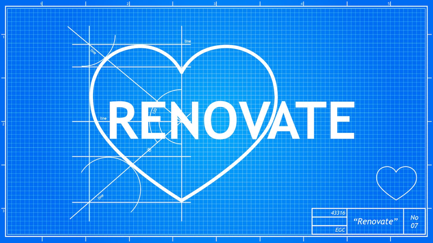 We all tend to think that if we could renovate our house, or our job, or our marriage, or our ..., then we’d be happy, but the truth is that life is not lived from the outside - in, but from the inside - out. We live from our hearts. So what does it mean to let God renovate, to transform our hearts? It means to have the heart of Christ, the character of Christ formed in you.

Join us with our 40-day Renovate Journal.