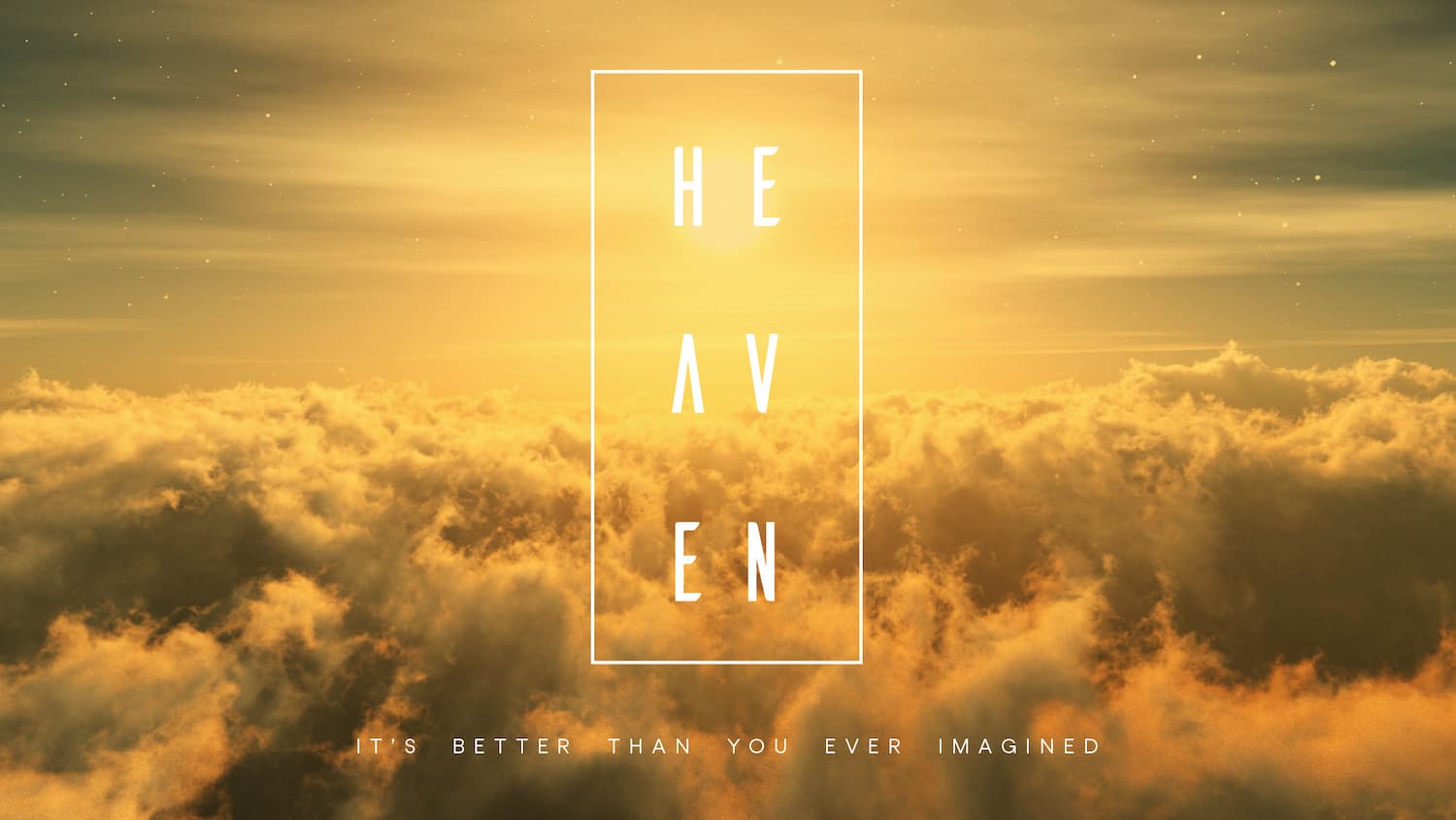 Many Christians today seem to doubt and know nothing of heaven. What do you know about heaven? What do you believe about it? Are you focused on heaven?

In this 6-week series, we cover a lot of ground as the Bible has much to say about our eternal destiny with him: Heaven.